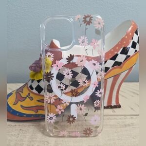 Kate Spade New York Protective Hardshell Case,In The Flower Pot Design, EUC